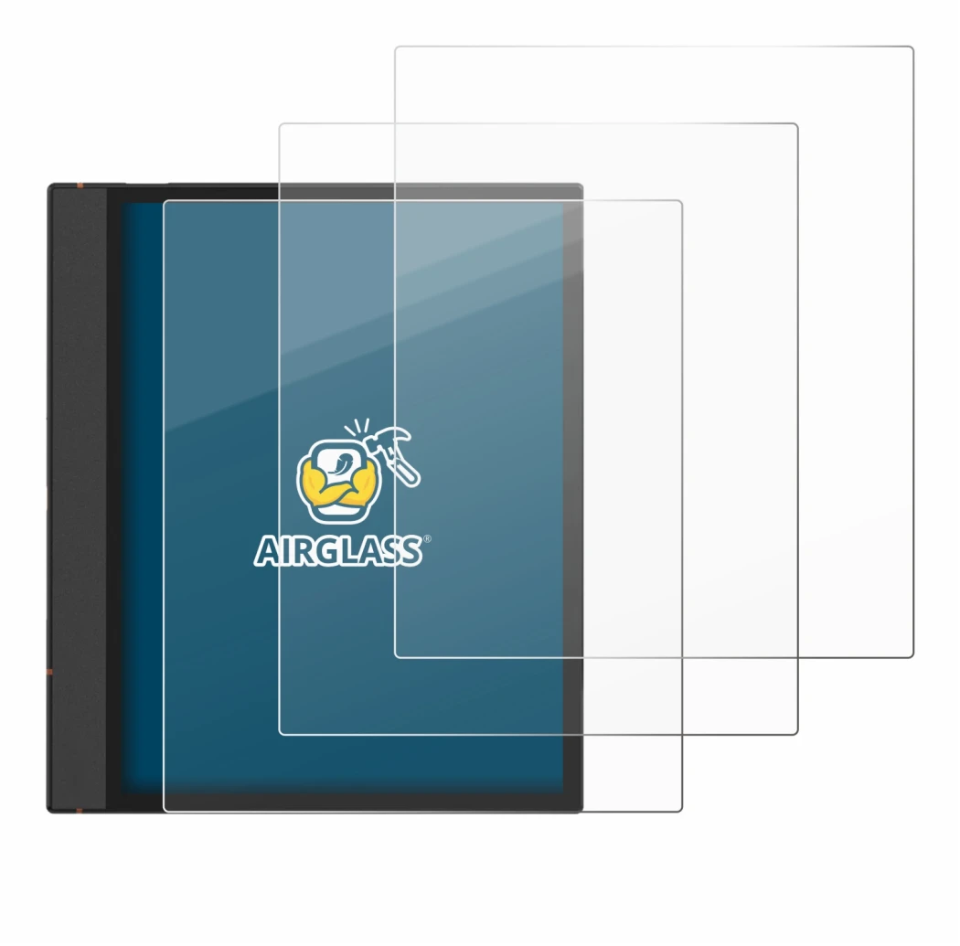 Imagen del dispositivo Boox Note Air 4 C con una amplia variedad de protectores de pantalla.