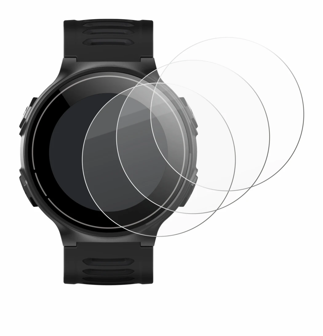 Imagen del dispositivo Kiprun GPS 500 Coros con una amplia variedad de protectores de pantalla.