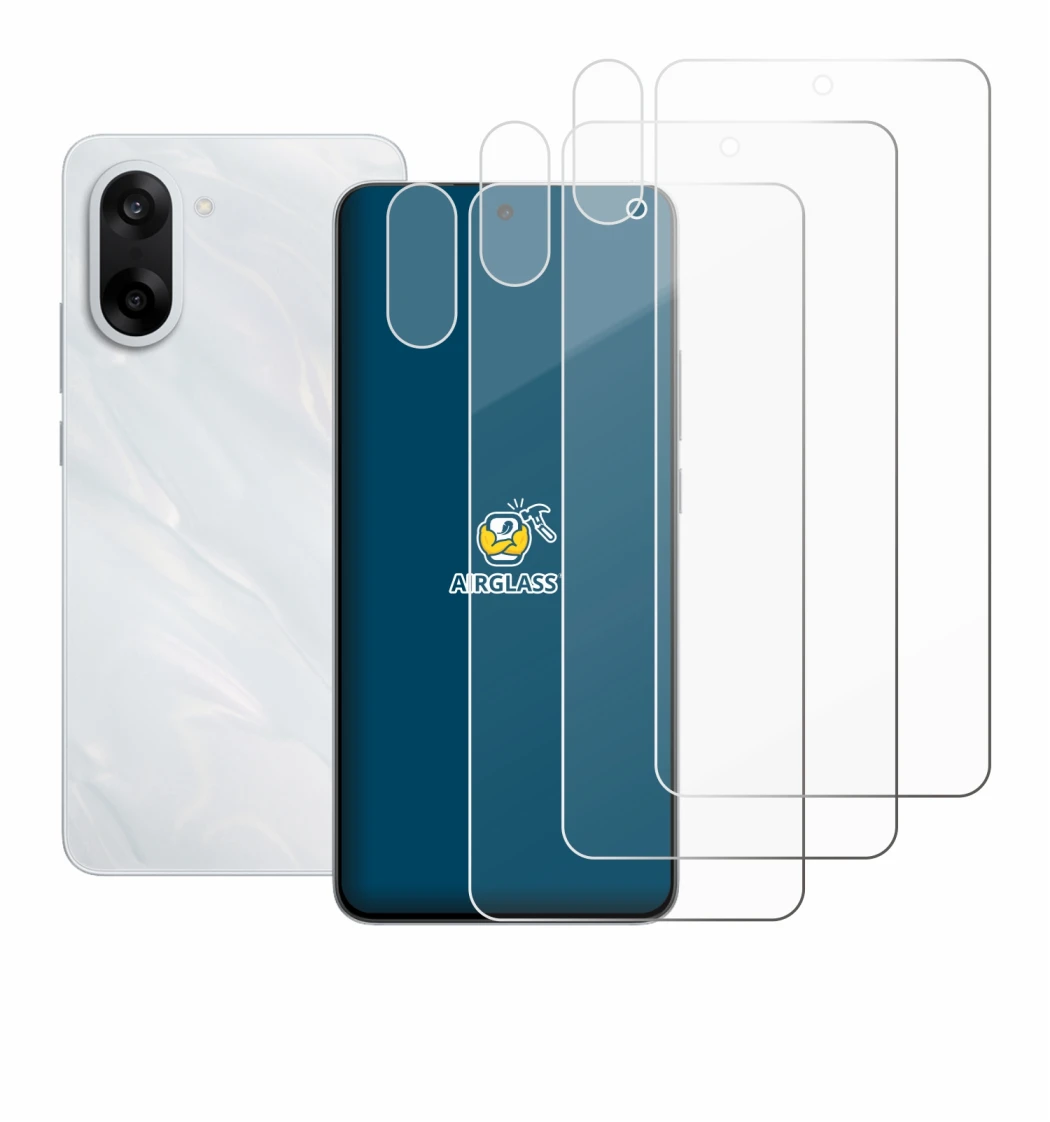 Imagen del dispositivo OnePlus Nord CE 5 (Frontal+Cámara) con una amplia variedad de protectores de pantalla.