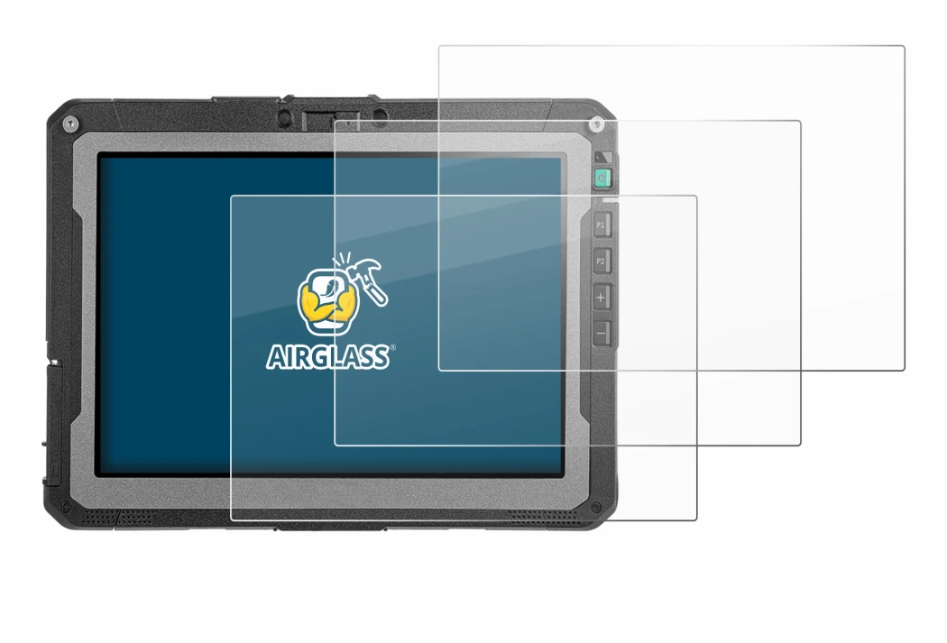 Imagen del dispositivo Getac ZX10 G2 con una amplia variedad de protectores de pantalla.