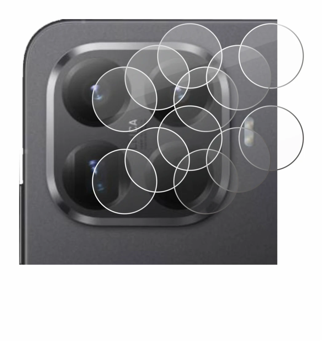 Imagen del dispositivo Xiaomi 15T Pro (SÓLO Cámara) con una amplia variedad de protectores de pantalla.