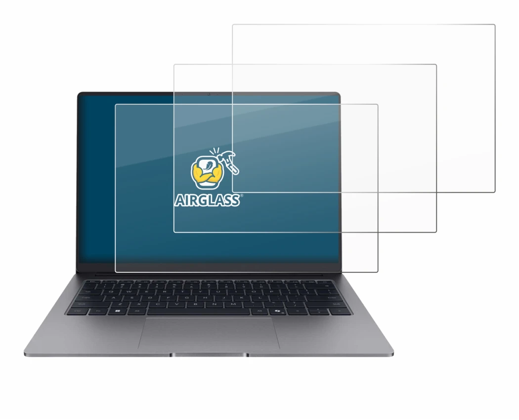 Imagen del dispositivo Honor MagicBook X14 Plus 2025 con una amplia variedad de protectores de pantalla.