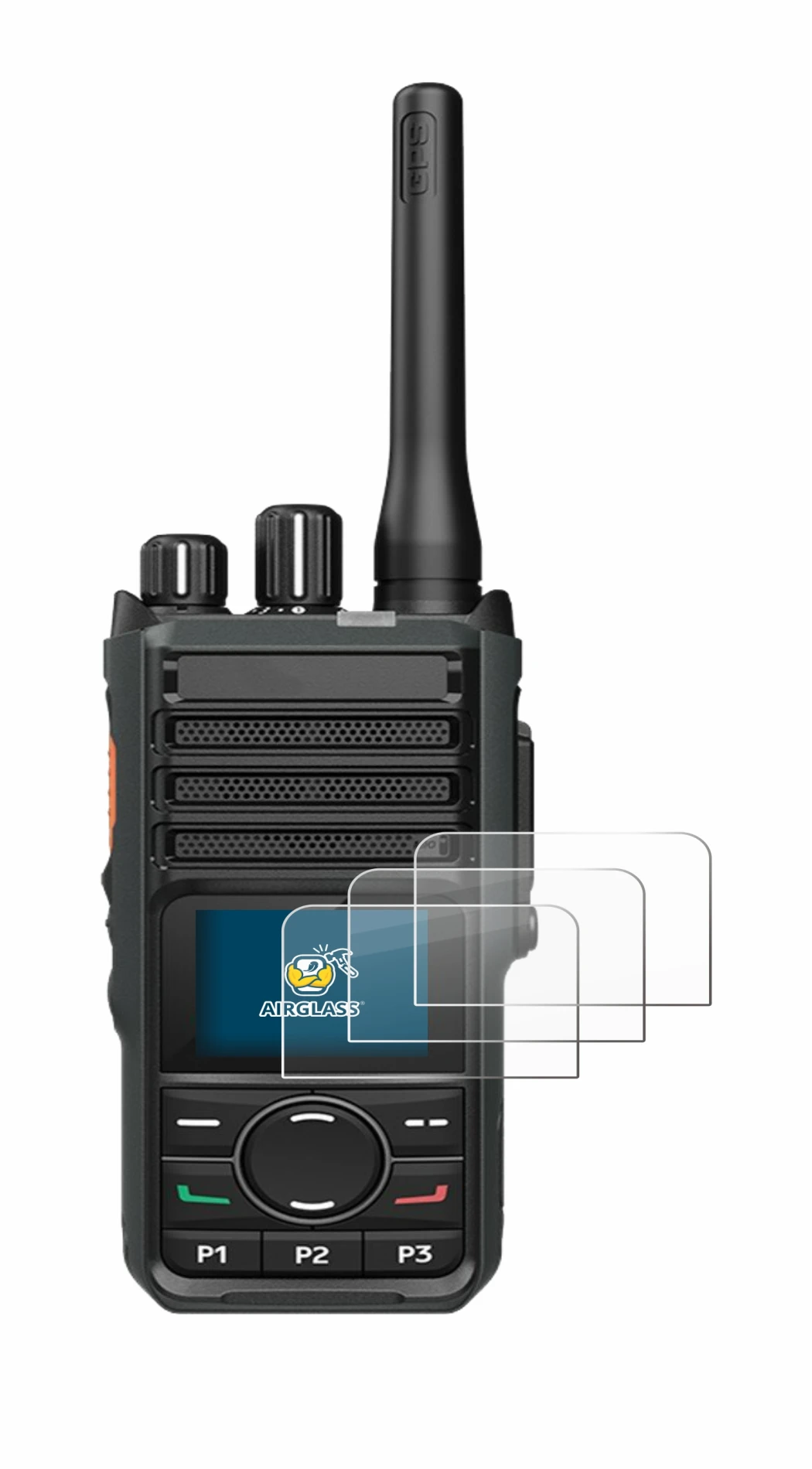 Imagen del dispositivo Hytera HP565 con una amplia variedad de protectores de pantalla.