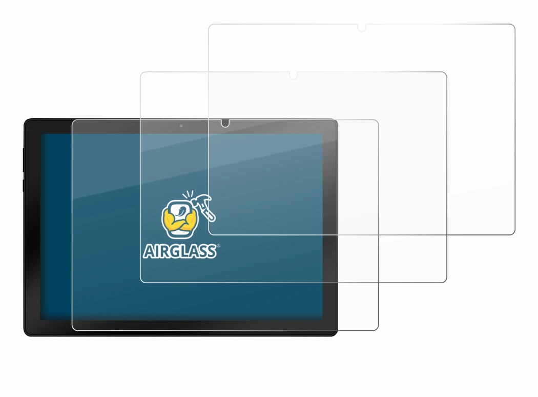 Imagen del dispositivo Wqplo WPLA10 con una amplia variedad de protectores de pantalla.