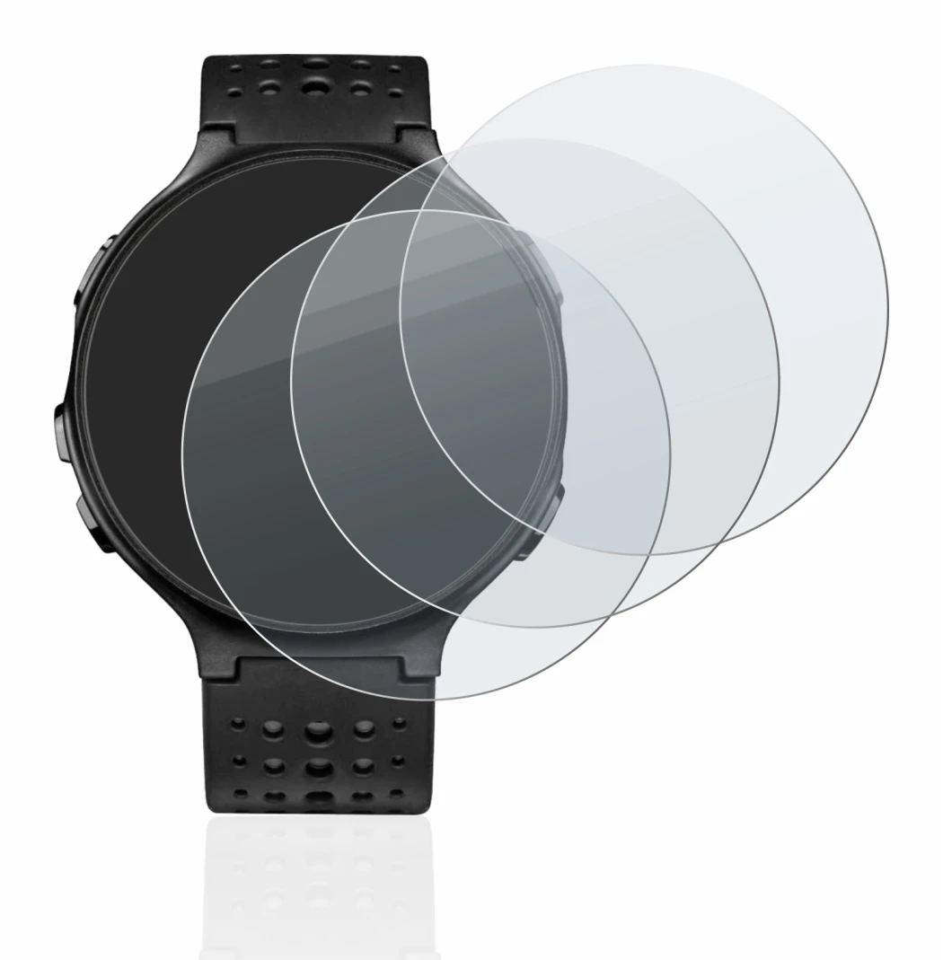 Imagen del dispositivo Garmin Forerunner 235 con una amplia variedad de protectores de pantalla.