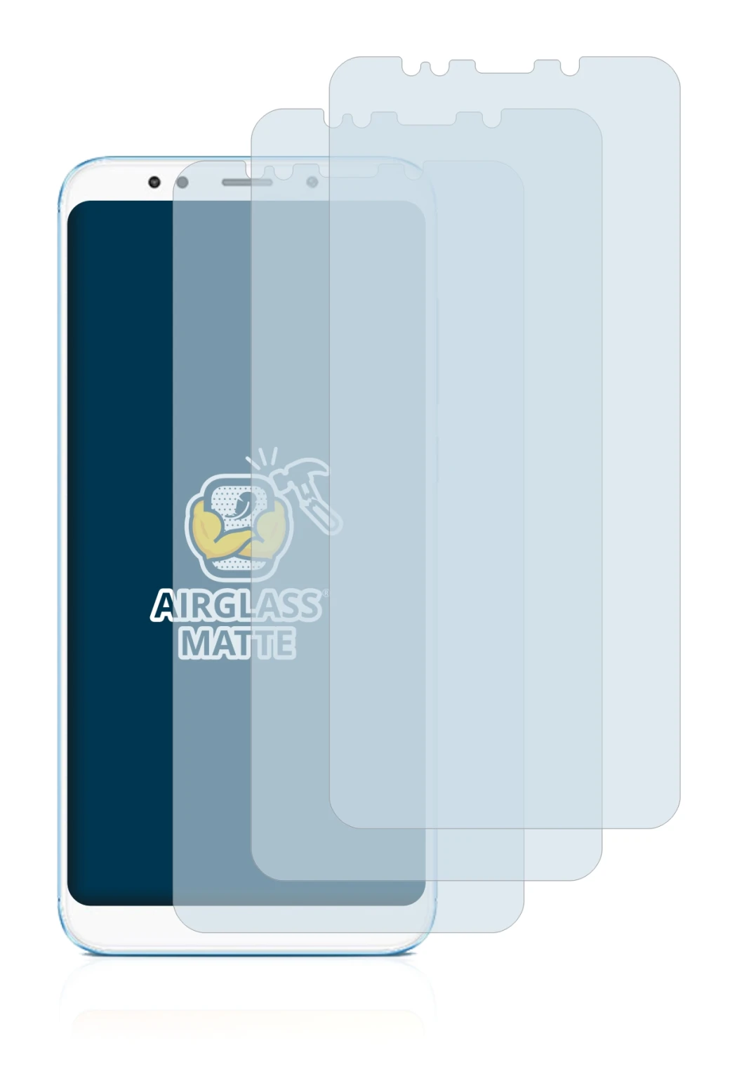 Imagen del dispositivo Xiaomi Redmi 5 Plus con una amplia variedad de protectores de pantalla.