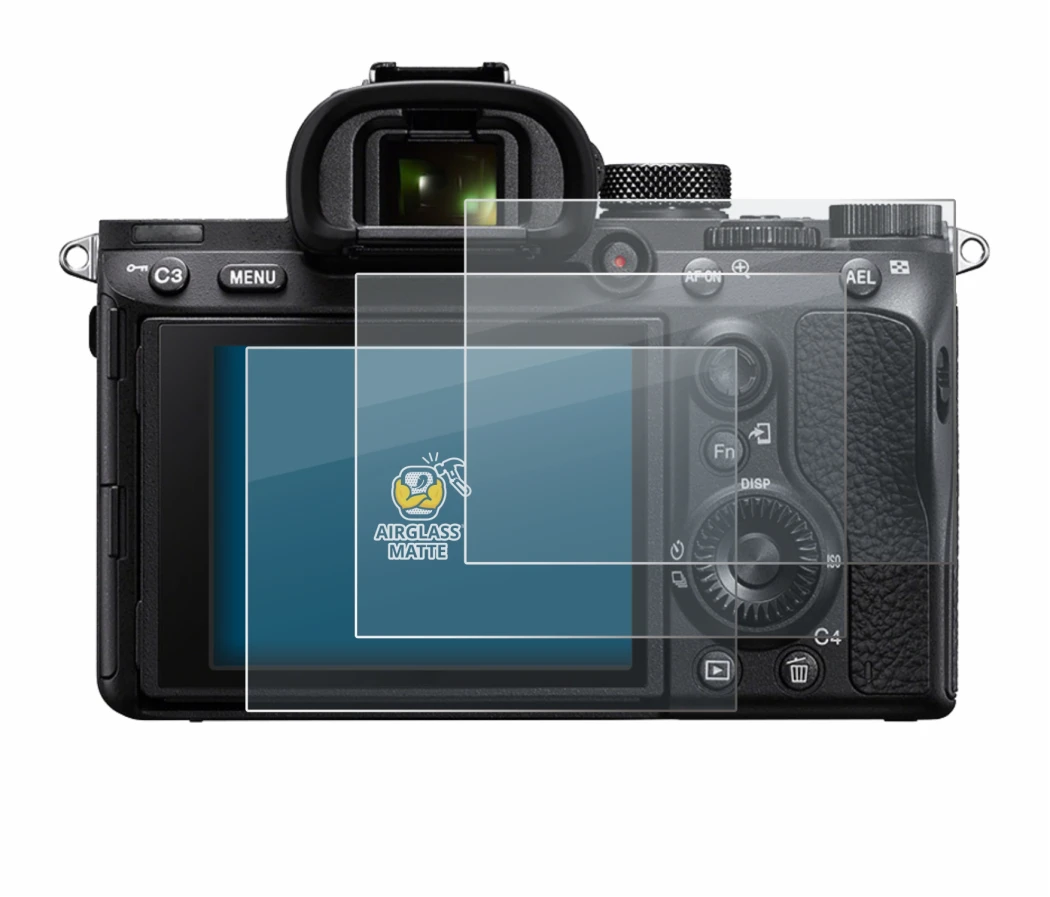 Imagen del dispositivo Sony Alpha 7 III (ILCE-7M3) con una amplia variedad de protectores de pantalla.