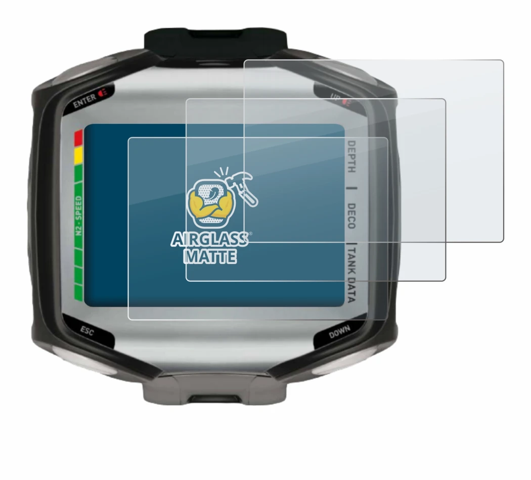 Imagen del dispositivo Mares Quad con una amplia variedad de protectores de pantalla.