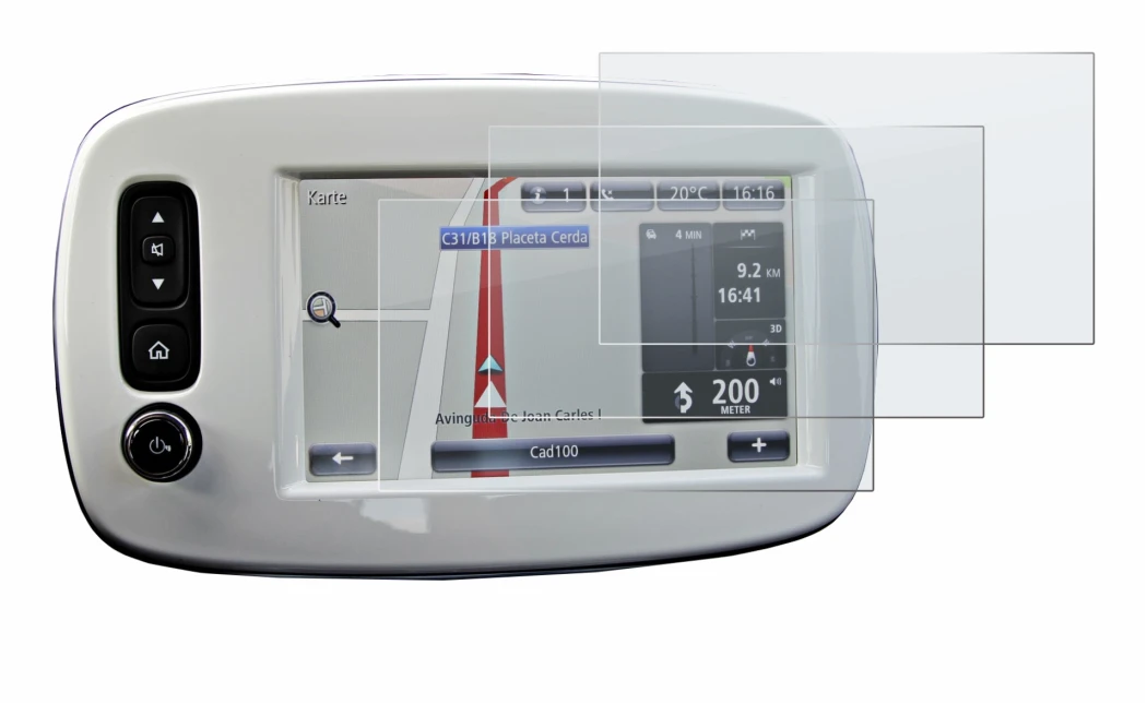 Imagen del dispositivo TomTom Smart 453 2018 con una amplia variedad de protectores de pantalla.