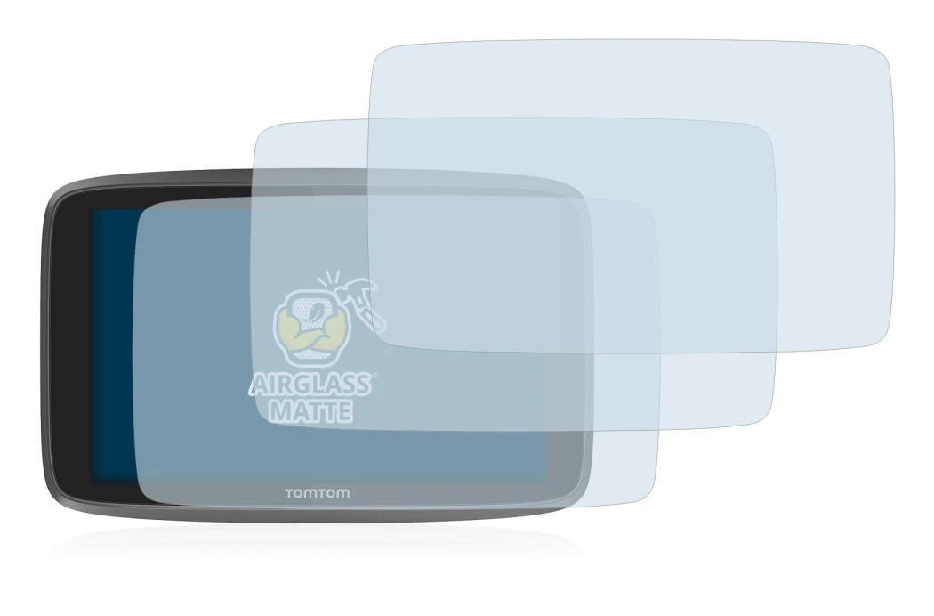 Imagen del dispositivo TomTom Go Professional 6250 con una amplia variedad de protectores de pantalla.