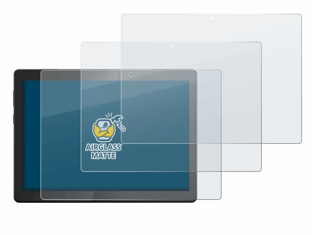 Imagen del dispositivo Lenovo Tab M10 TB-X505F con una amplia variedad de protectores de pantalla.