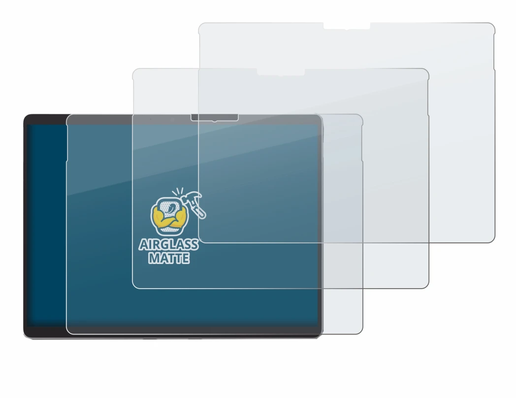 Imagen del dispositivo Microsoft Surface Pro 8 (2021) con una amplia variedad de protectores de pantalla.