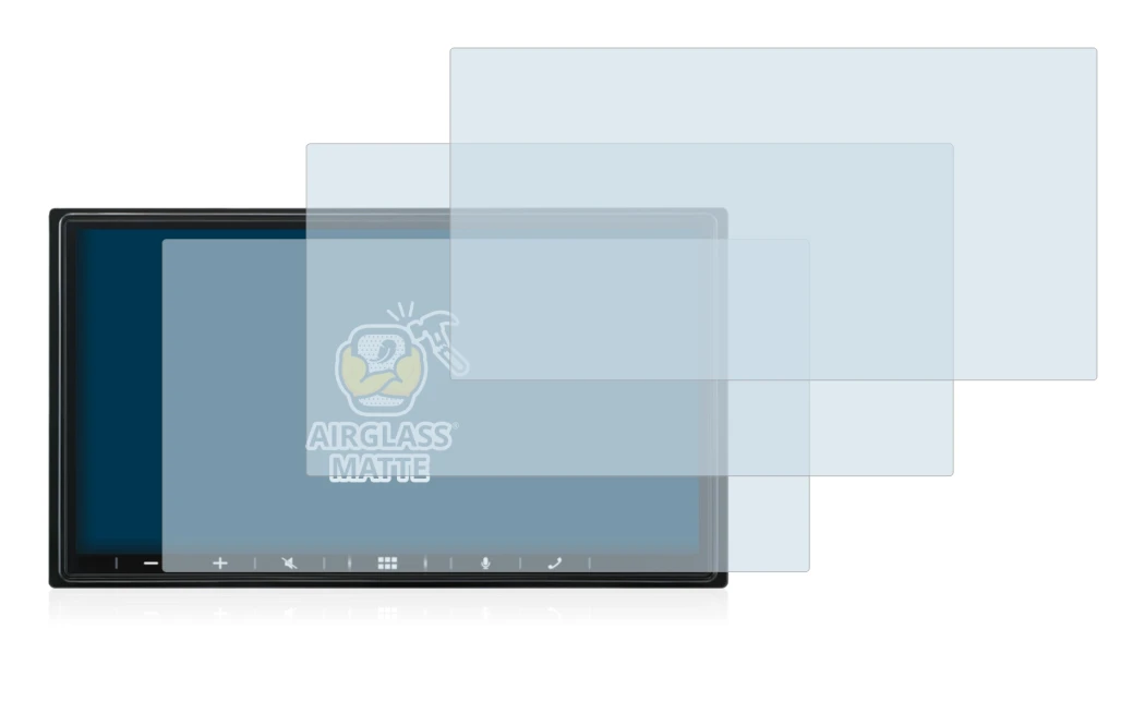 Imagen del dispositivo Alpine iLX-W690D con una amplia variedad de protectores de pantalla.