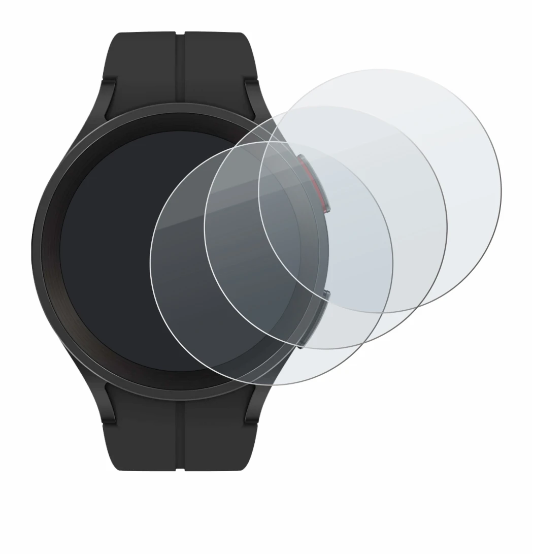 Imagen del dispositivo Samsung Galaxy Watch 5 Pro con una amplia variedad de protectores de pantalla.