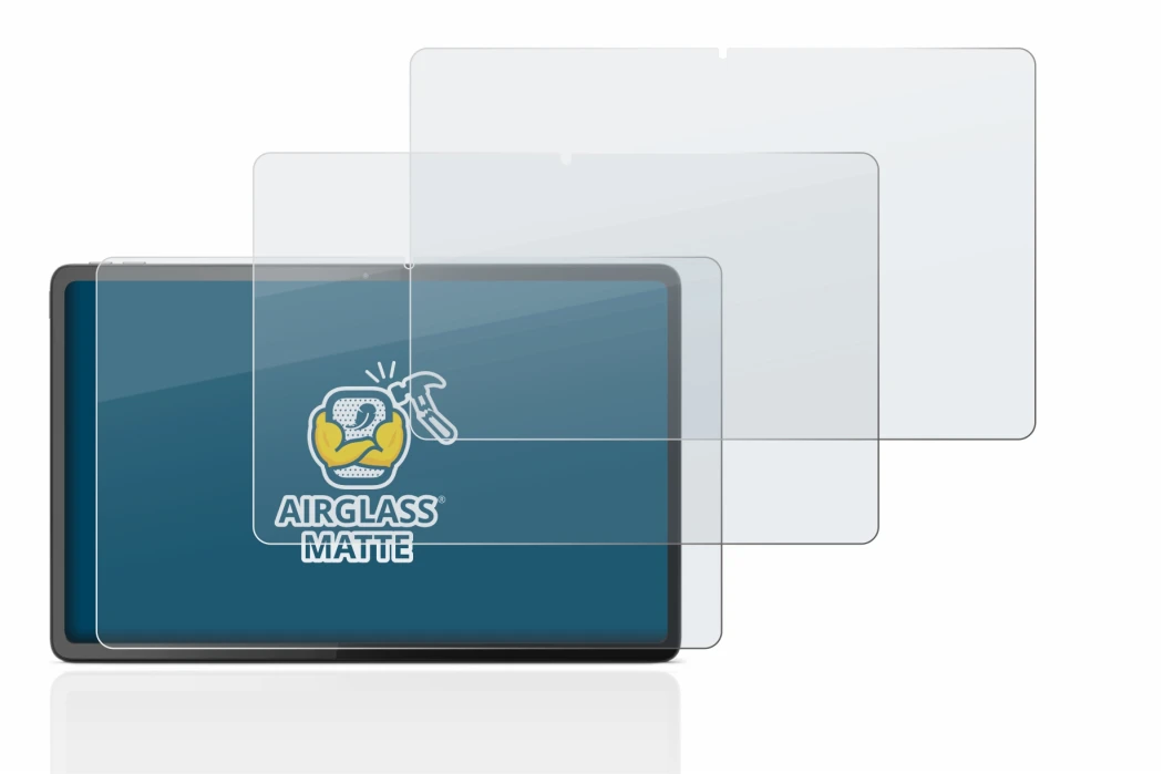 Imagen del dispositivo Lenovo Tab P11 Gen 2 con una amplia variedad de protectores de pantalla.