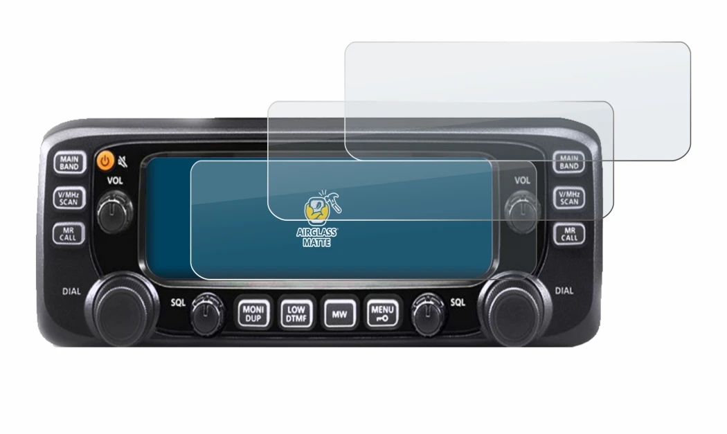 Imagen del dispositivo Icom IC-2730E con una amplia variedad de protectores de pantalla.