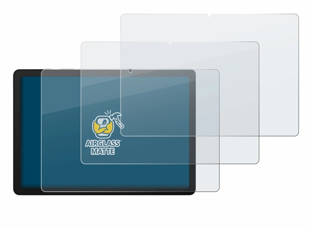 Imagen del dispositivo Samsung Galaxy Tab A9 Plus 5G con una amplia variedad de protectores de pantalla.