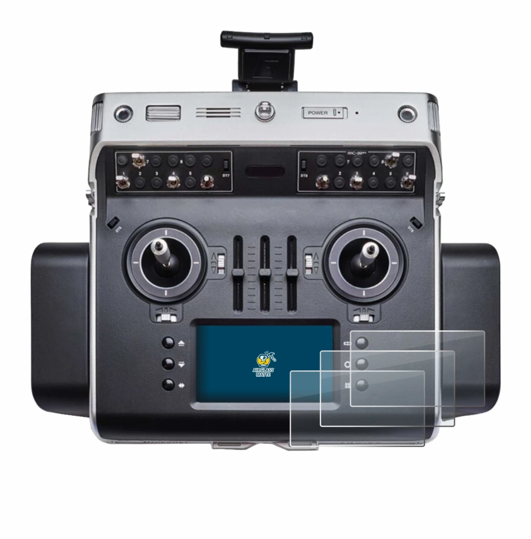 Imagen del dispositivo Graupner MC-32ex con una amplia variedad de protectores de pantalla.