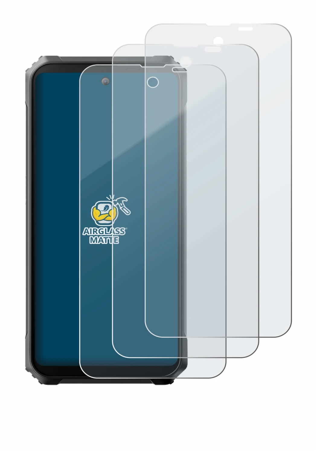 Imagen del dispositivo Blackview BL8000 5G con una amplia variedad de protectores de pantalla.