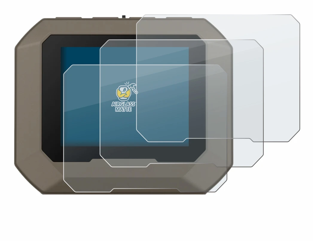 Imagen del dispositivo Garmin Xero C1 Pro con una amplia variedad de protectores de pantalla.