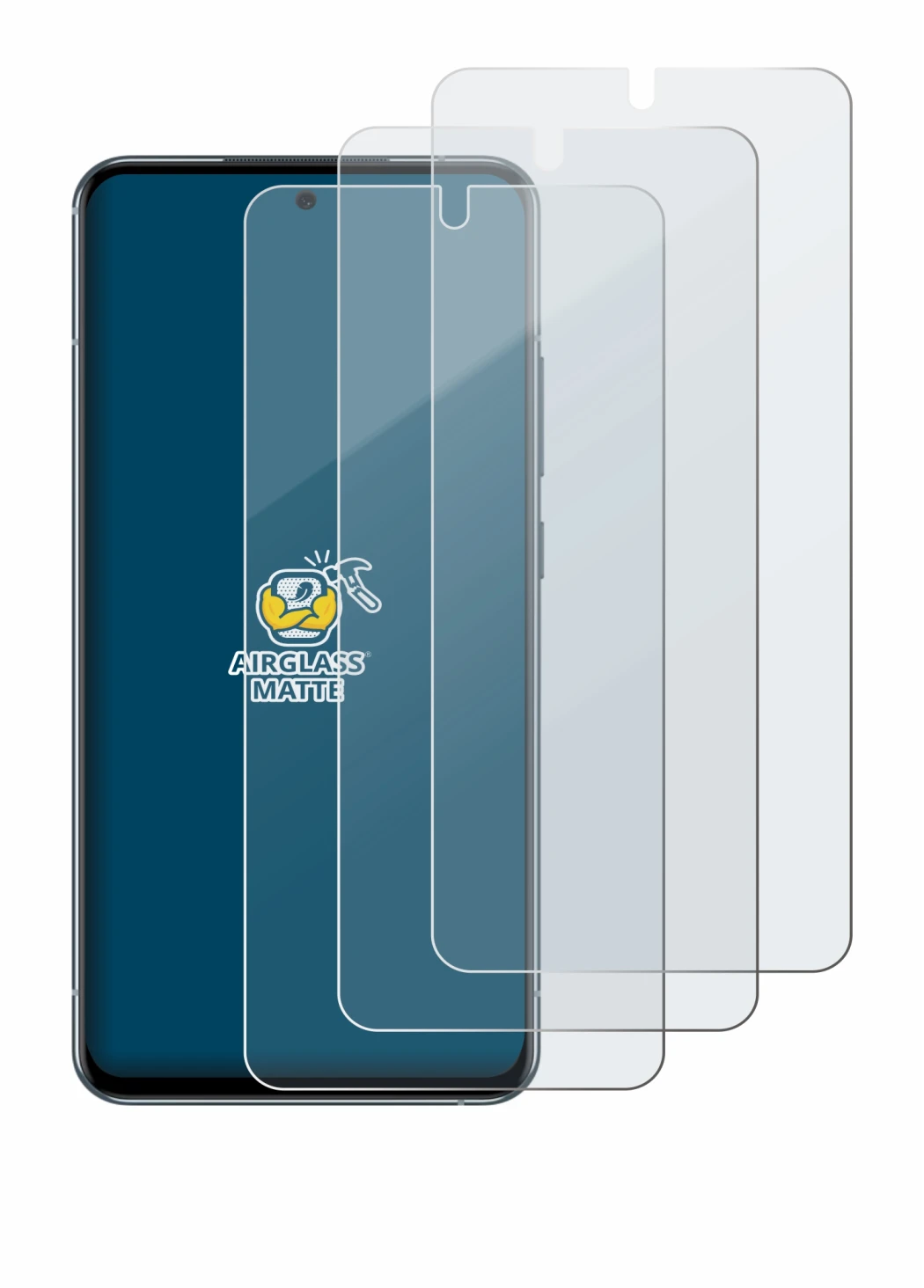 Imagen del dispositivo Nokia X30 5G con una amplia variedad de protectores de pantalla.