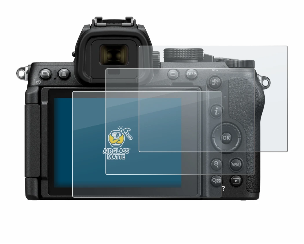 Imagen del dispositivo Nikon Z50 II con una amplia variedad de protectores de pantalla.