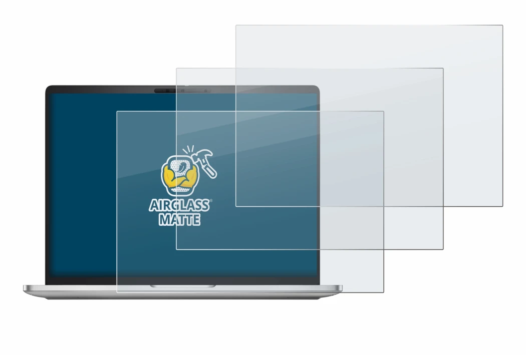 Imagen del dispositivo Dell Pro 16 Plus PB16250 con una amplia variedad de protectores de pantalla.