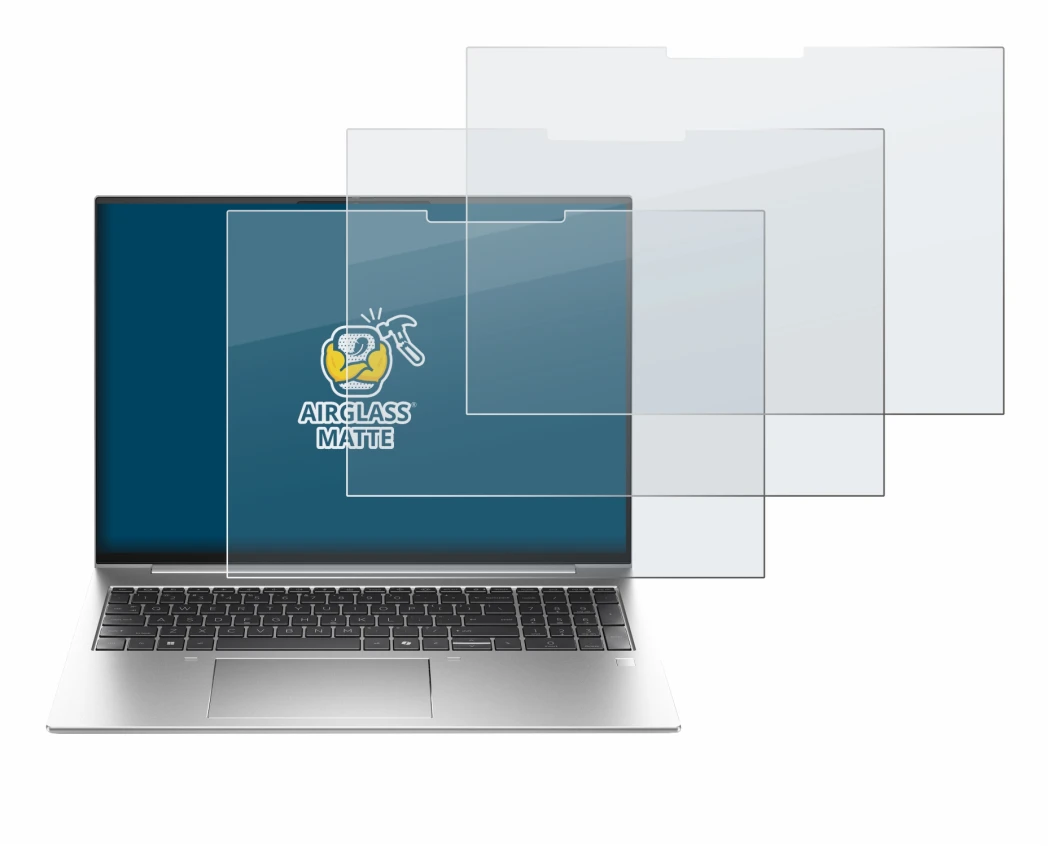 Imagen del dispositivo HP EliteBook 835 G11 con una amplia variedad de protectores de pantalla.