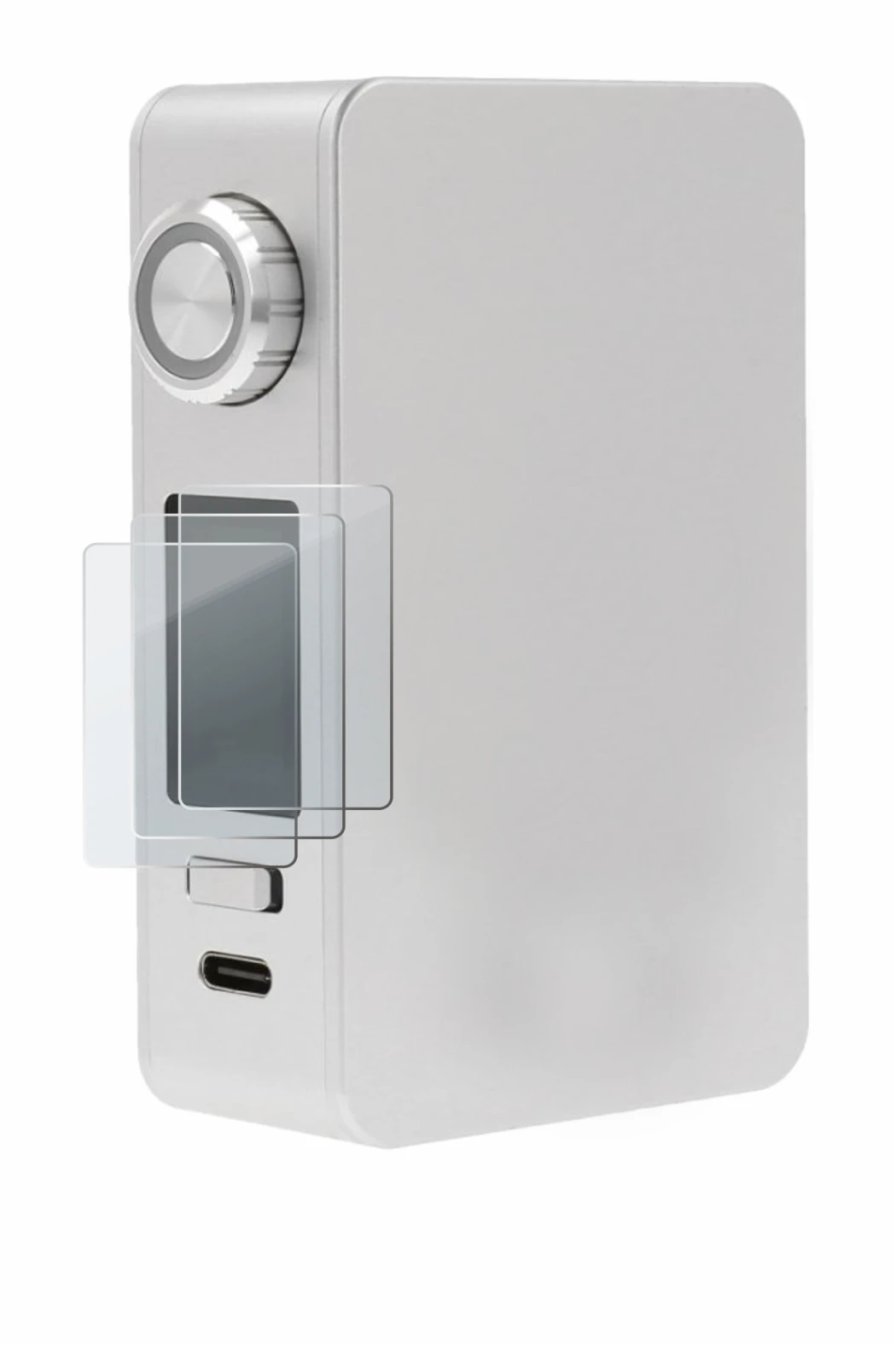 Imagen del dispositivo Lost Vape Centaurus M200 con una amplia variedad de protectores de pantalla.