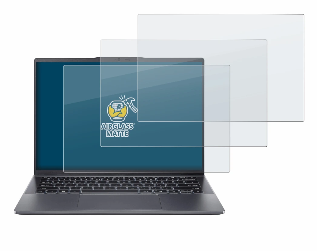 Imagen del dispositivo Acer Swift Go 14 OLED con una amplia variedad de protectores de pantalla.