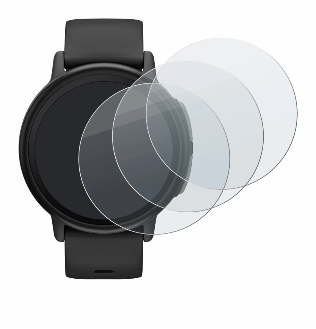 Imagen del dispositivo Garmin Bounce 2 con una amplia variedad de protectores de pantalla.