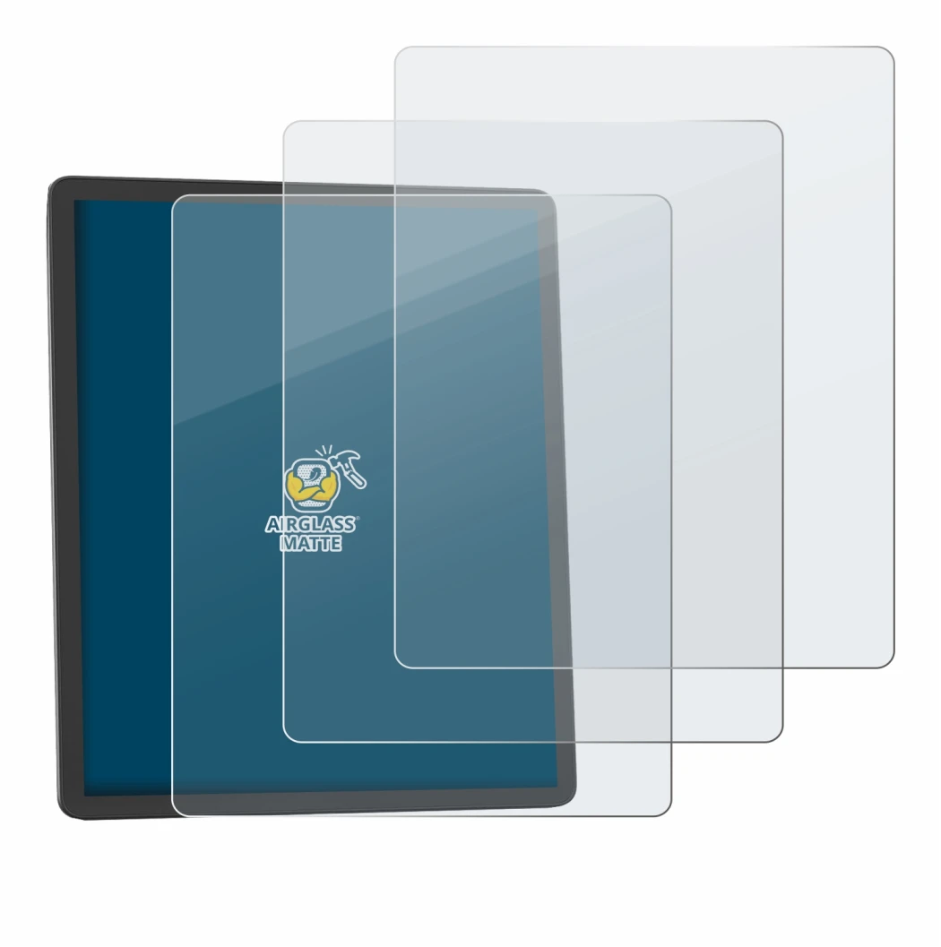 Imagen del dispositivo Amazon Kindle Scribe 2025 con una amplia variedad de protectores de pantalla.