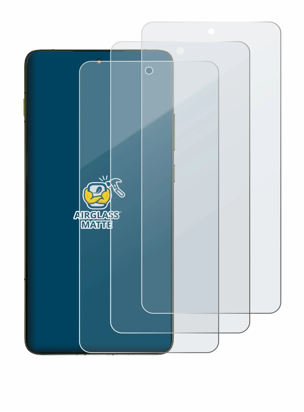 Imagen del dispositivo Motorola Edge 70 con una amplia variedad de protectores de pantalla.