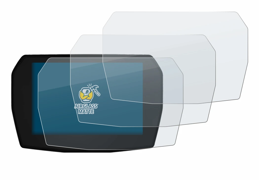 Imagen del dispositivo Ducati Multistrada V2 2025 con una amplia variedad de protectores de pantalla.