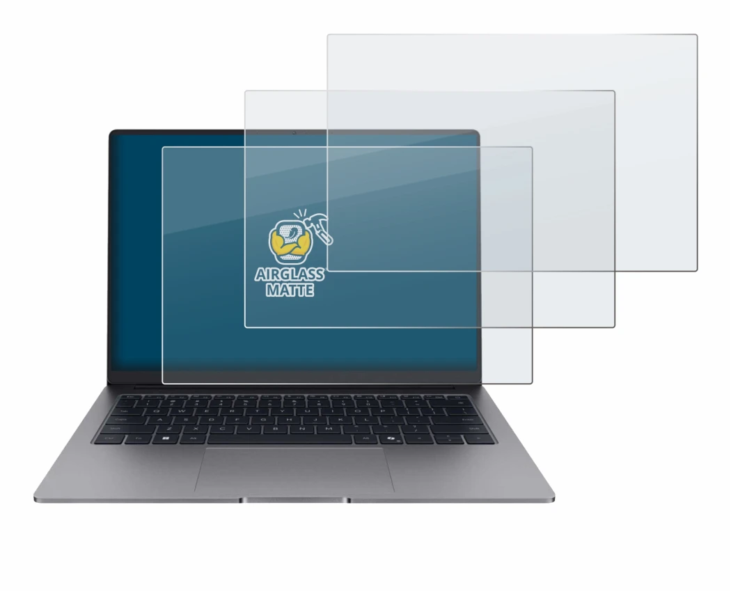 Imagen del dispositivo Honor MagicBook X14 Plus 2025 con una amplia variedad de protectores de pantalla.