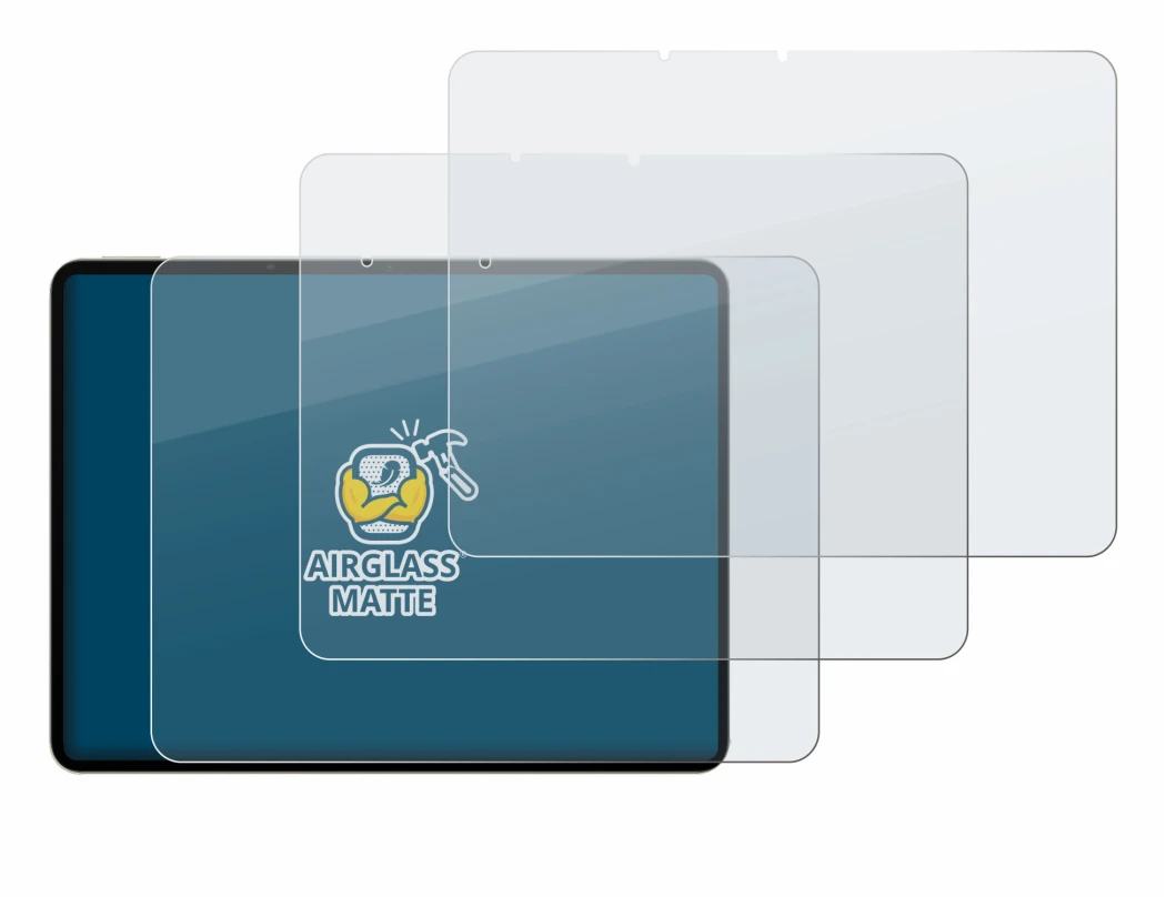 Imagen del dispositivo realme Pad 3 con una amplia variedad de protectores de pantalla.