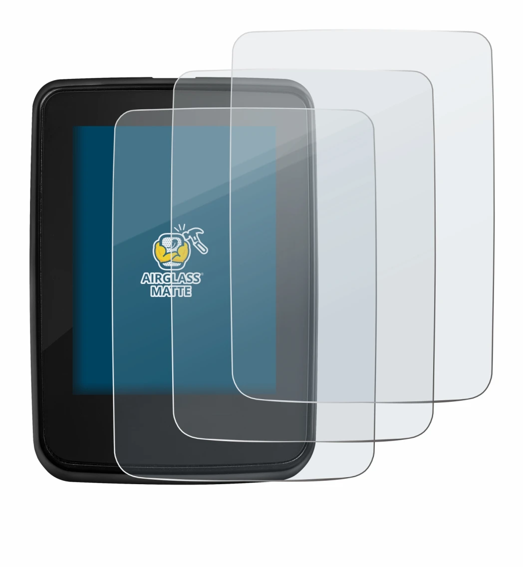 Imagen del dispositivo Giant RideDash Evo 2 con una amplia variedad de protectores de pantalla.