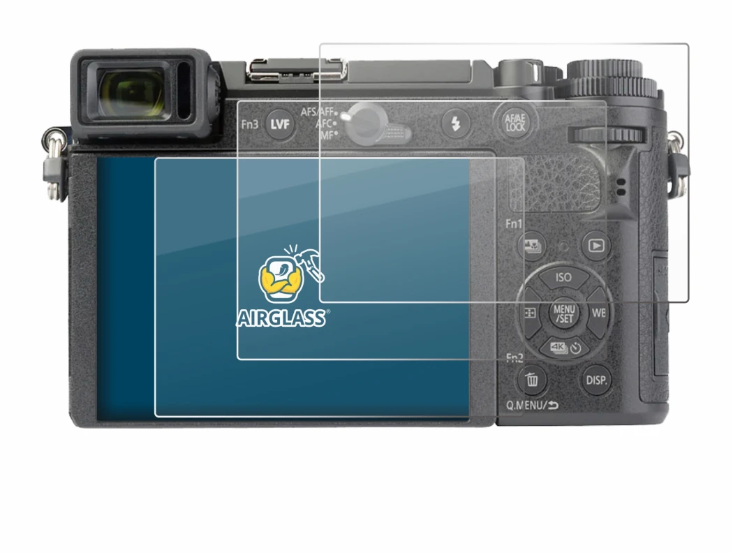 Imagen del dispositivo Panasonic Lumix DC-GX9 con una amplia variedad de protectores de pantalla.