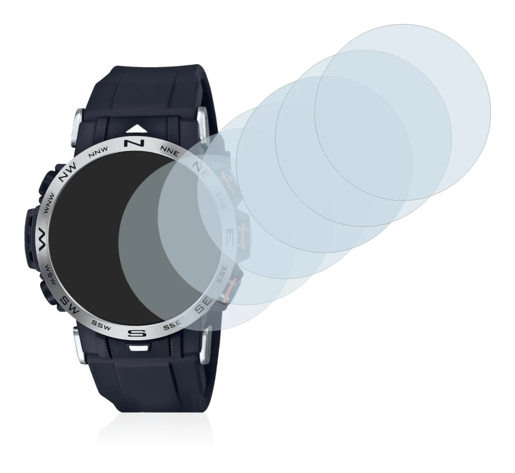 Imagen del dispositivo Casio Pro Trek PRW-30-1AER con una amplia variedad de protectores de pantalla.