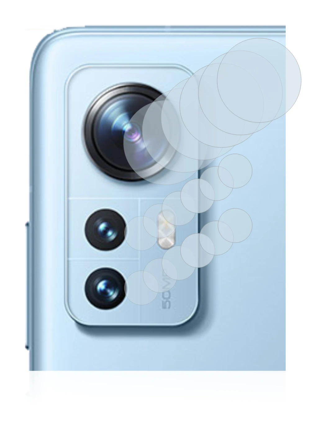Imagen del dispositivo Xiaomi 12 Pro (SÓLO Cámara) con una amplia variedad de protectores de pantalla.