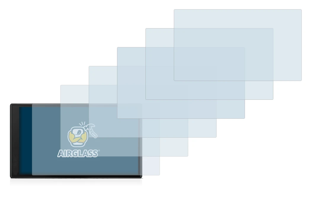 Imagen del dispositivo Garmin DriveSmart 66 con una amplia variedad de protectores de pantalla.