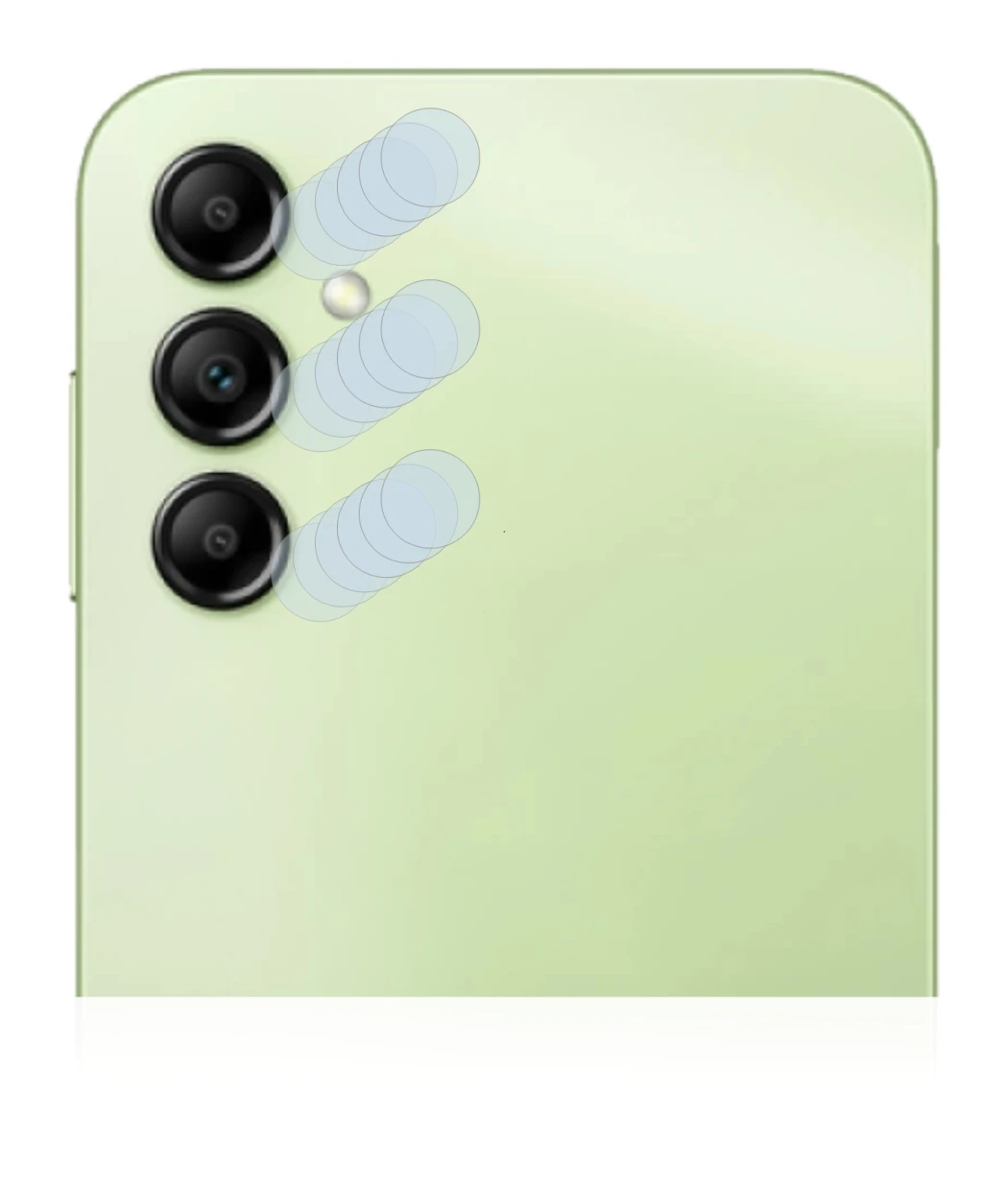 Imagen del dispositivo Samsung Galaxy A14 5G (SÓLO Cámara) con una amplia variedad de protectores de pantalla.