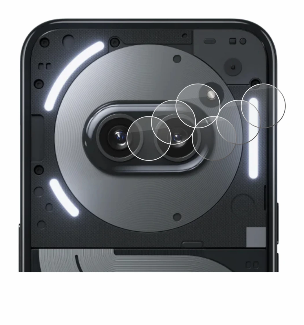 Imagen del dispositivo Nothing Phone (2a) Plus (SÓLO Cámara) con una amplia variedad de protectores de pantalla.