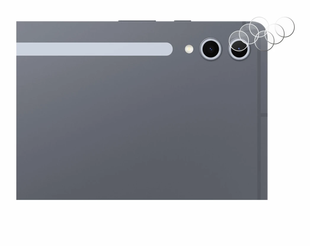 Imagen del dispositivo Samsung Galaxy Tab S10 Ultra WiFi (SÓLO Cámara) con una amplia variedad de protectores de pantalla.
