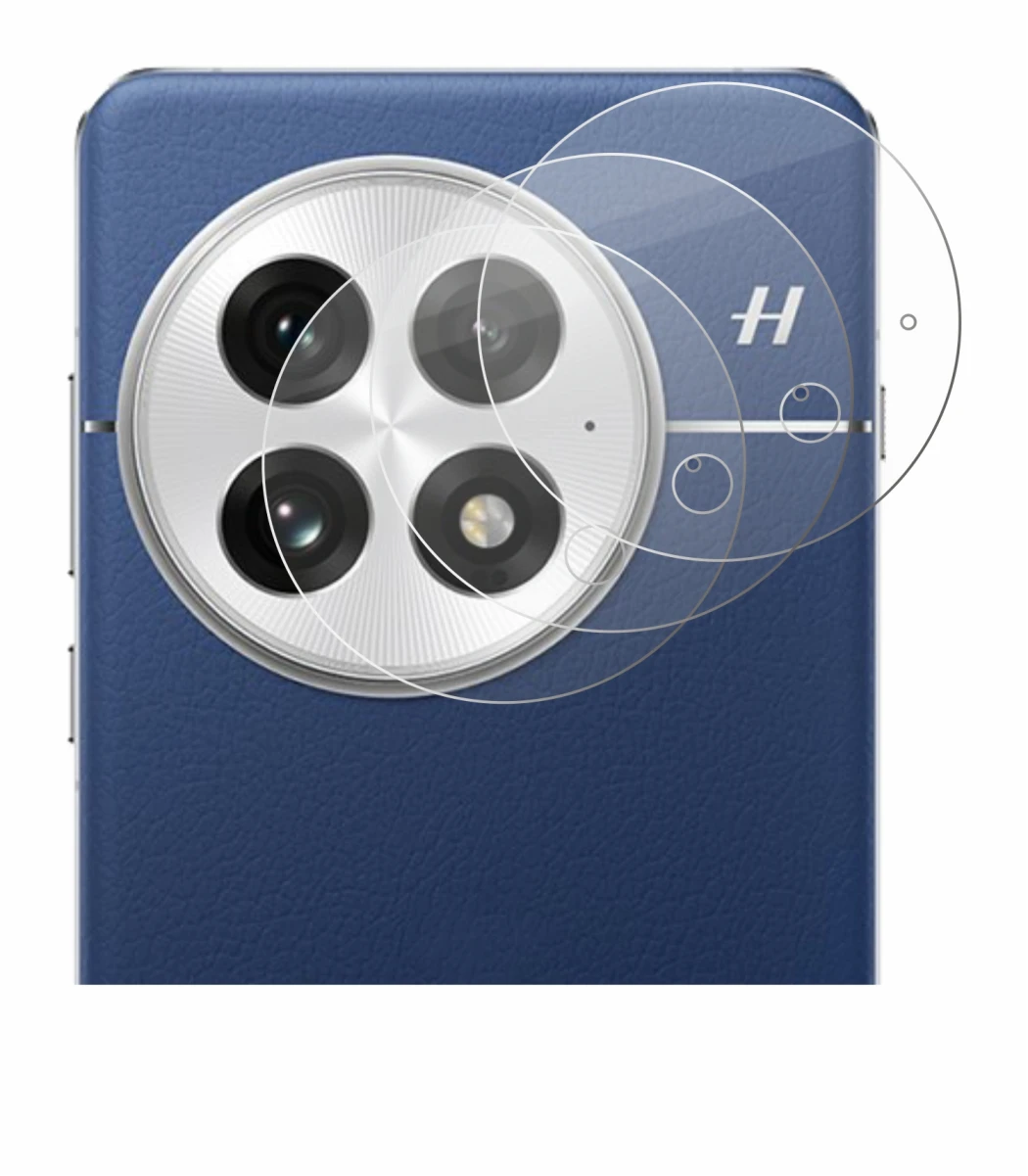 Imagen del dispositivo OnePlus 13 (SÓLO Cámara) con una amplia variedad de protectores de pantalla.