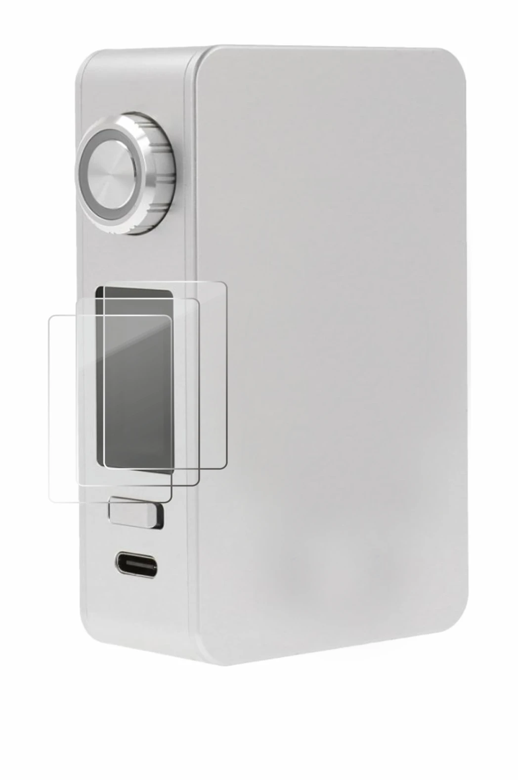 Imagen del dispositivo Lost Vape Centaurus M200 con una amplia variedad de protectores de pantalla.
