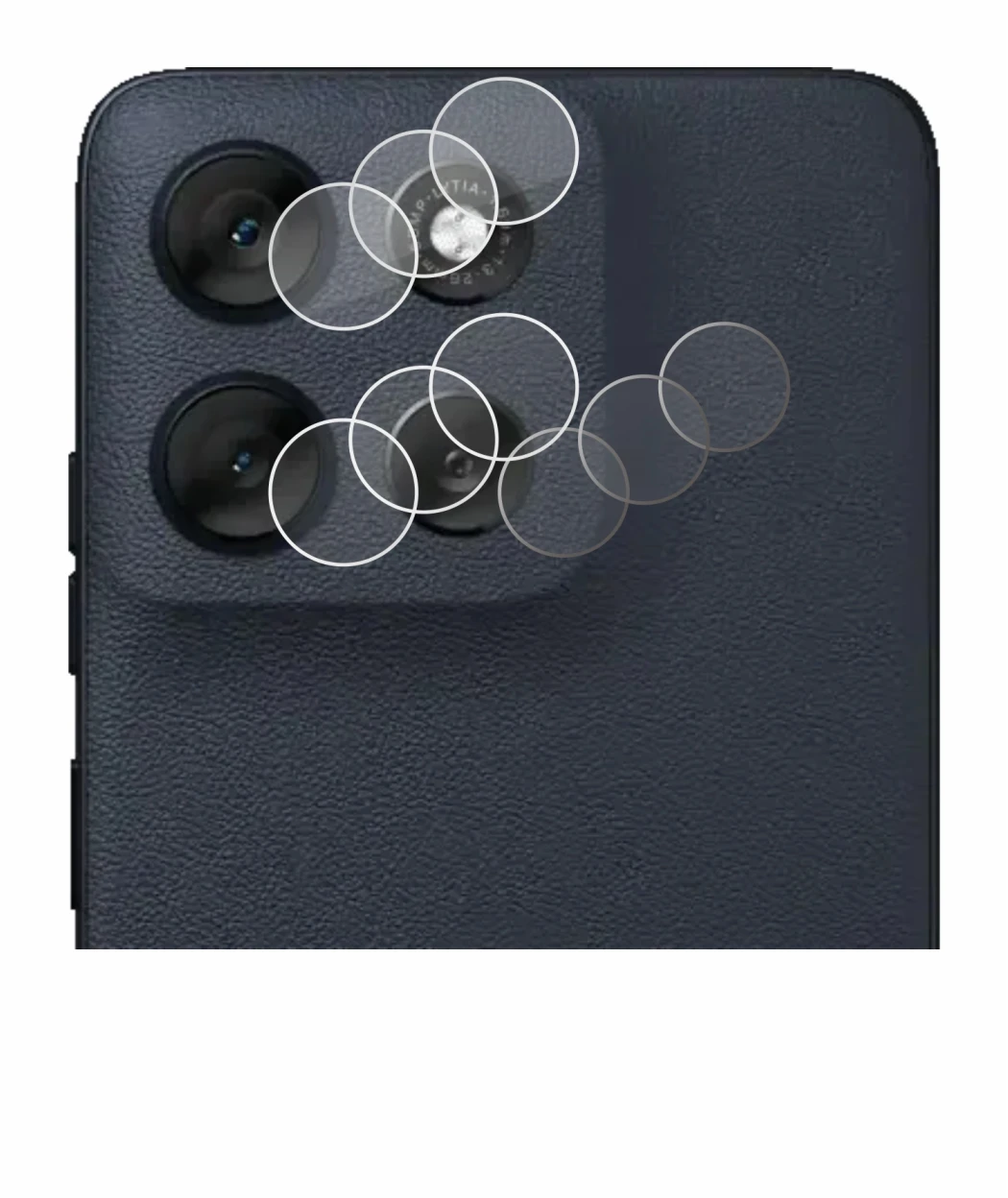 Imagen del dispositivo Motorola Moto G56 (SÓLO Cámara) con una amplia variedad de protectores de pantalla.