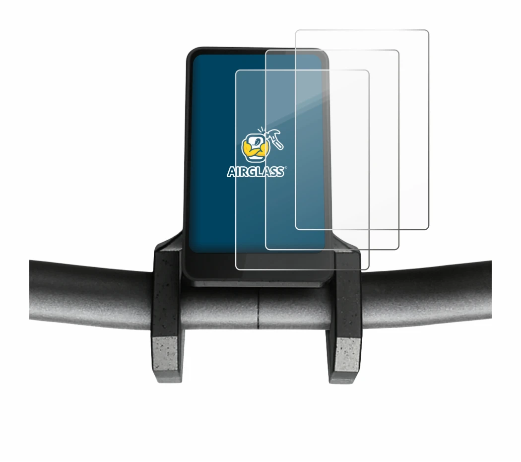 Imagen del dispositivo Joyor T6 con una amplia variedad de protectores de pantalla.