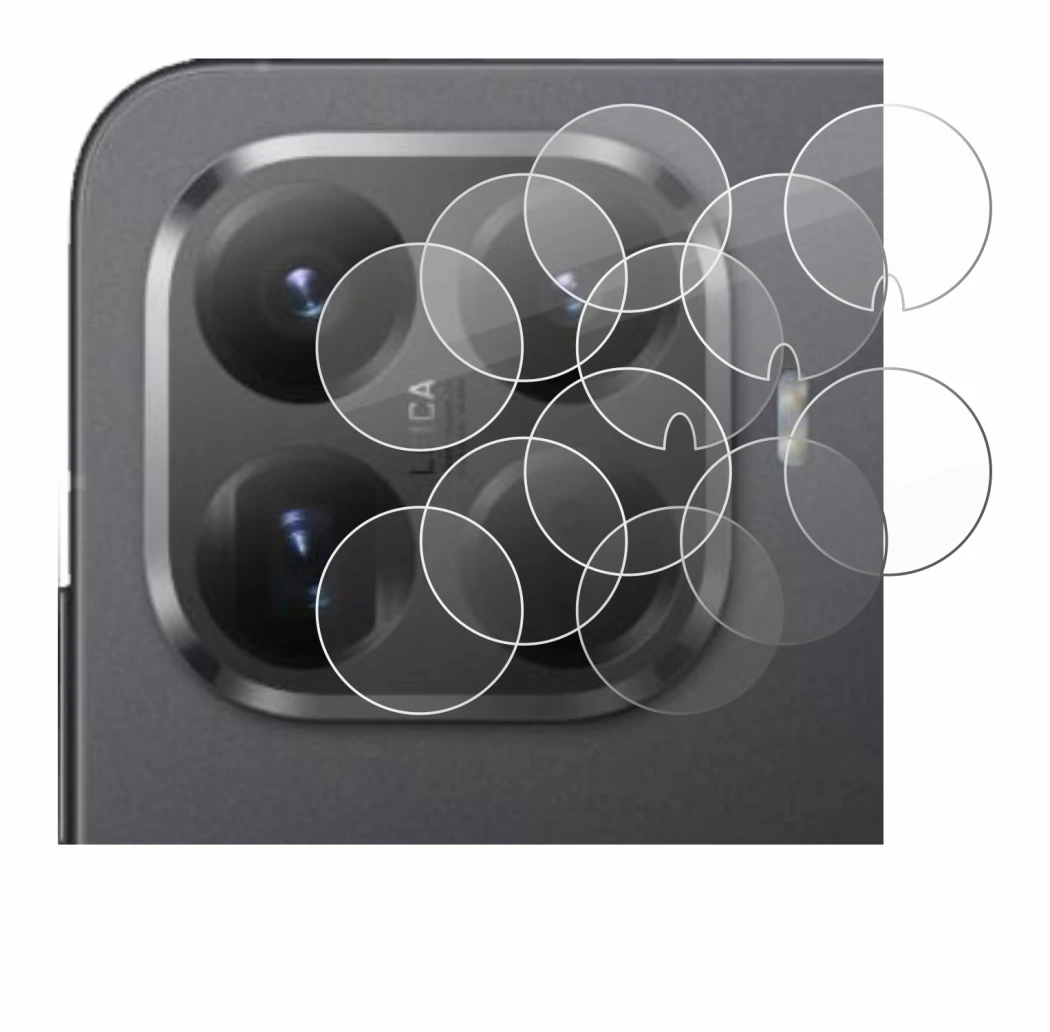 Imagen del dispositivo Xiaomi 15T Pro (SÓLO Cámara) con una amplia variedad de protectores de pantalla.