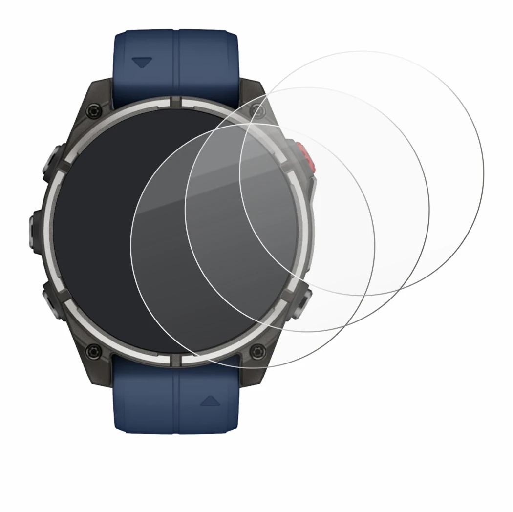 Imagen del dispositivo Garmin quatix 8 Pro (47 mm) con una amplia variedad de protectores de pantalla.